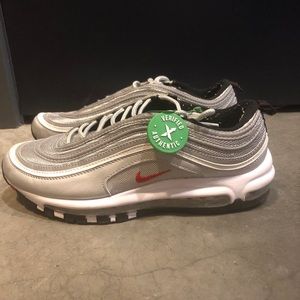 Nike Air Max 97 Silver Bullet Sz 10